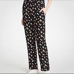Ann Taylor Women's Floral Casual Pants Size XXL Ditsy Floral Plus Size